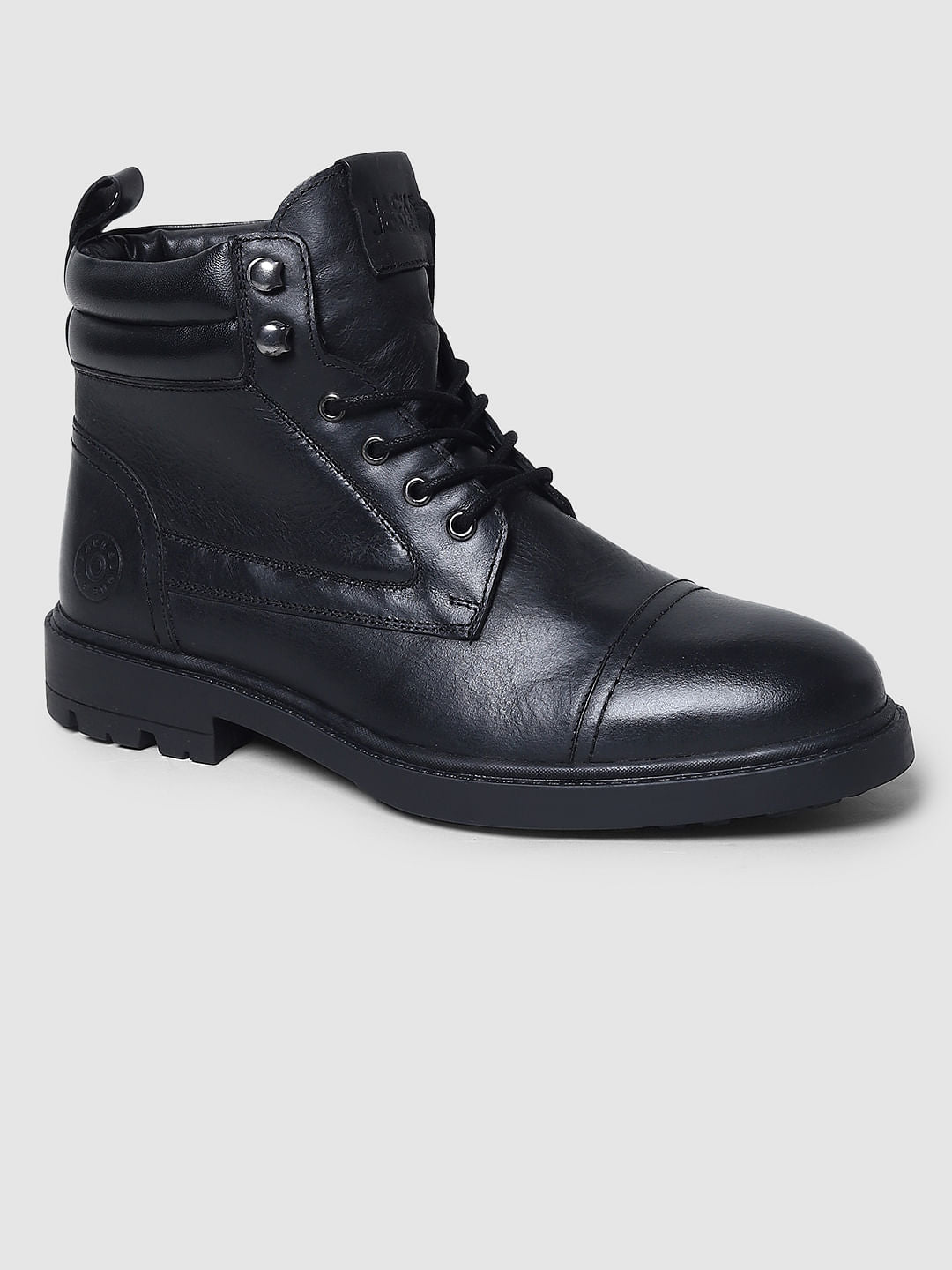 Black Leather Boots
