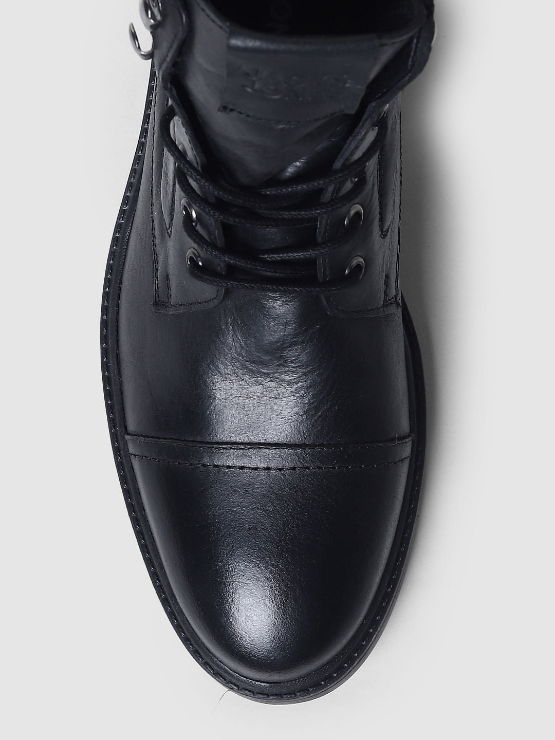 Black Leather Boots