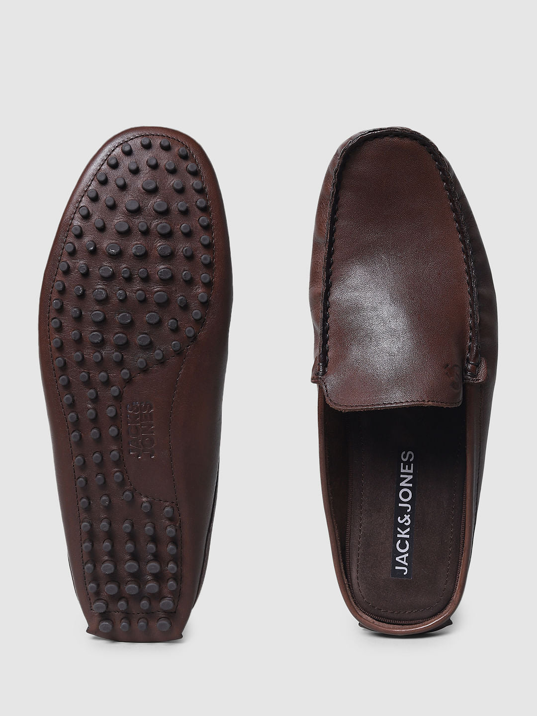 Brown Leather Loafers