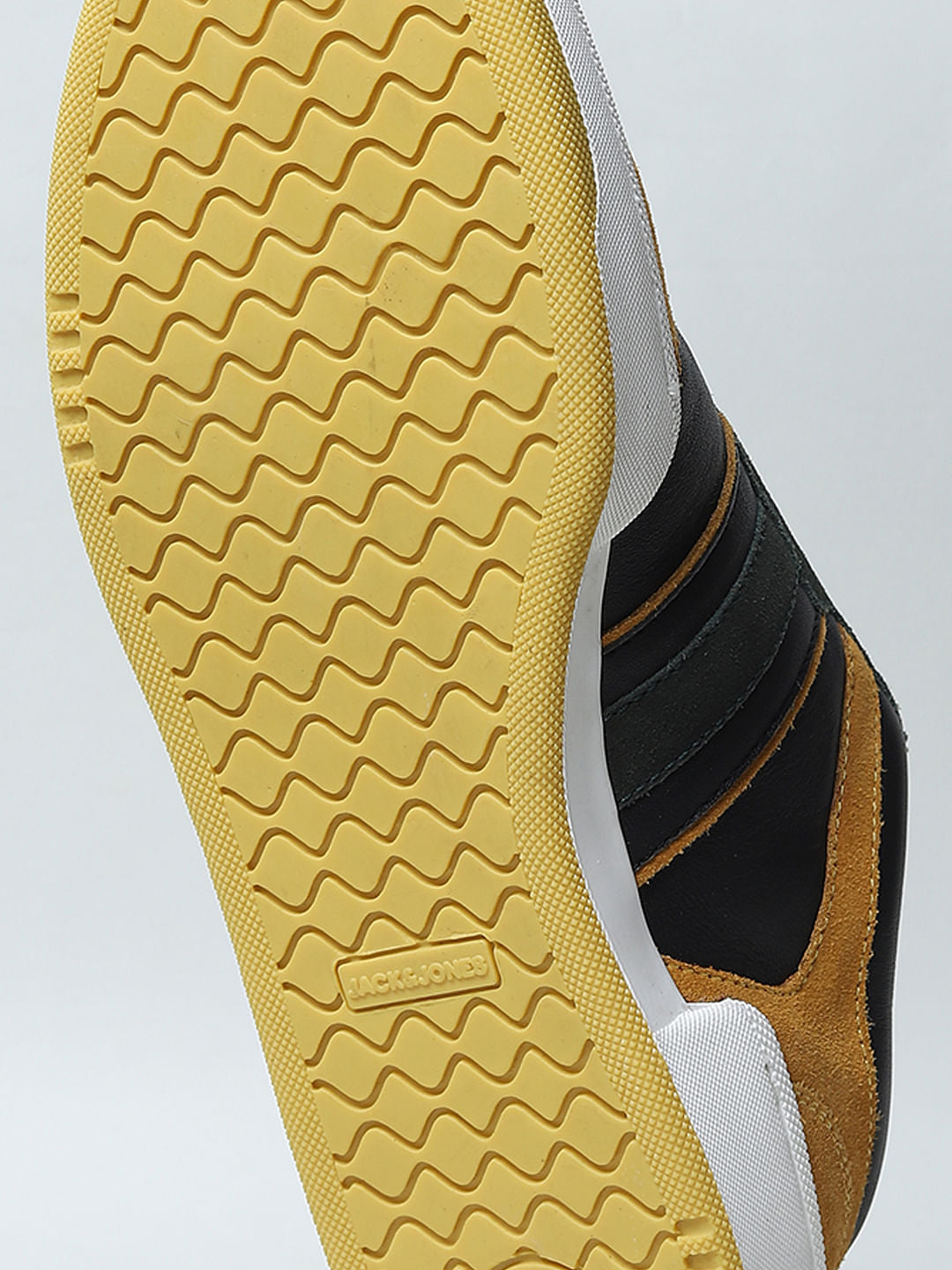 Brown Colourblocked Sneakers