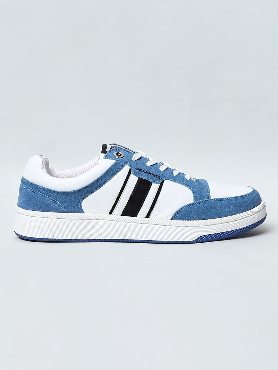 Blue Colourblocked Sneakers