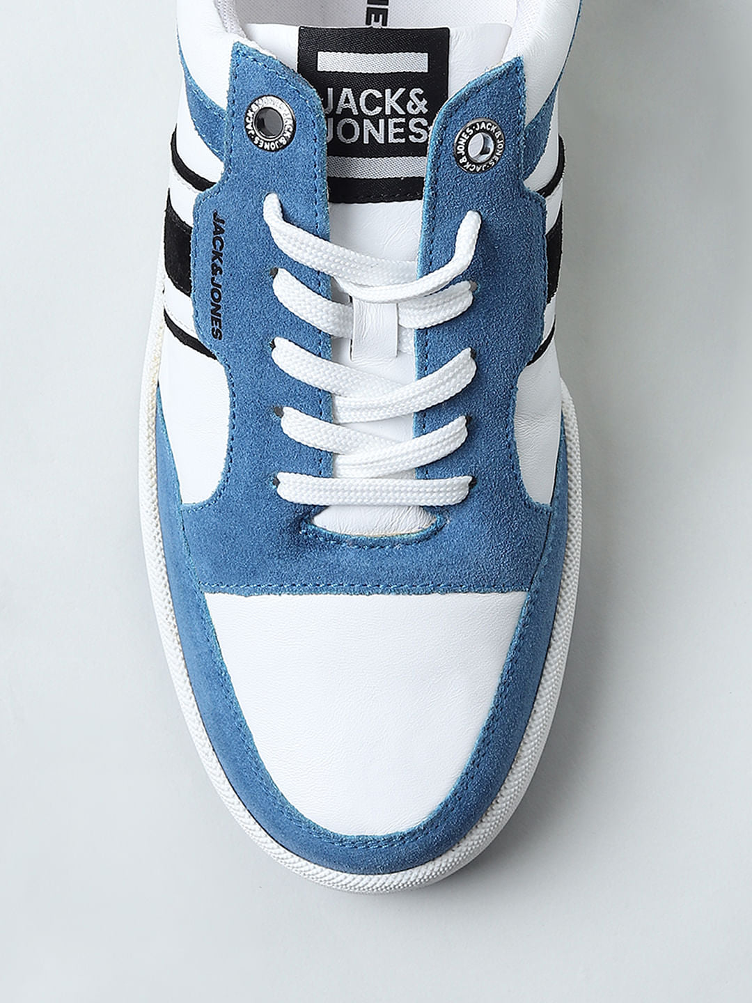 Blue Colourblocked Sneakers