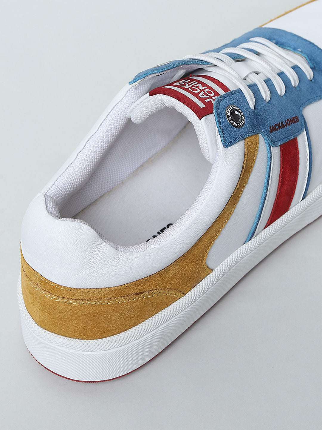 Yellow Colourblocked Sneakers