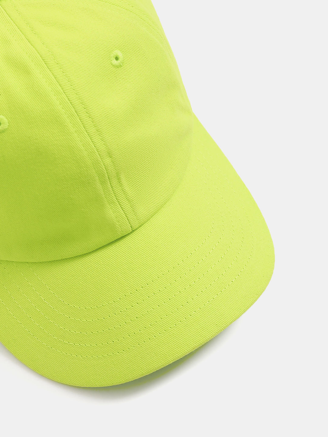 Neon Lime Cotton Cap
