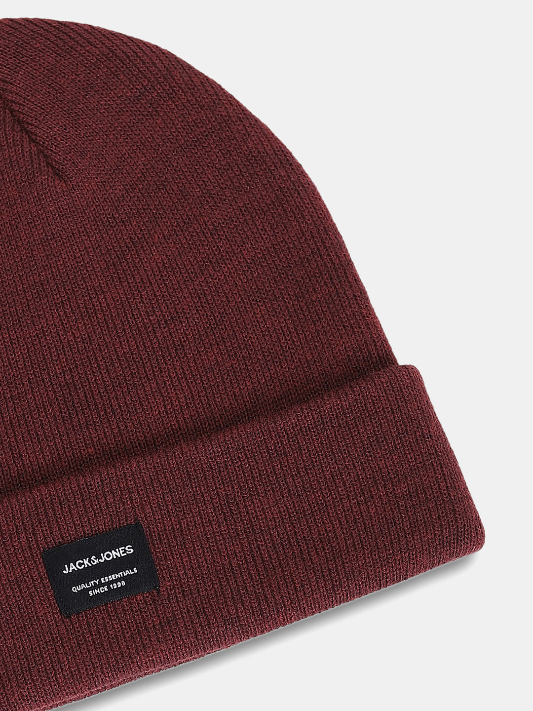 Red Logo Patch Beanie