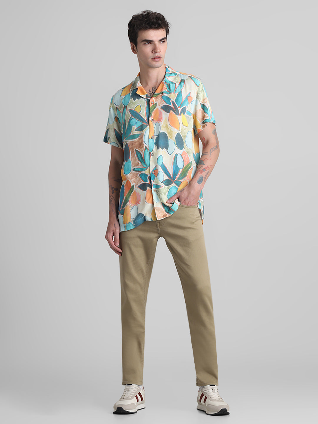 JACK&JONES Regular Fit Printed Shirts