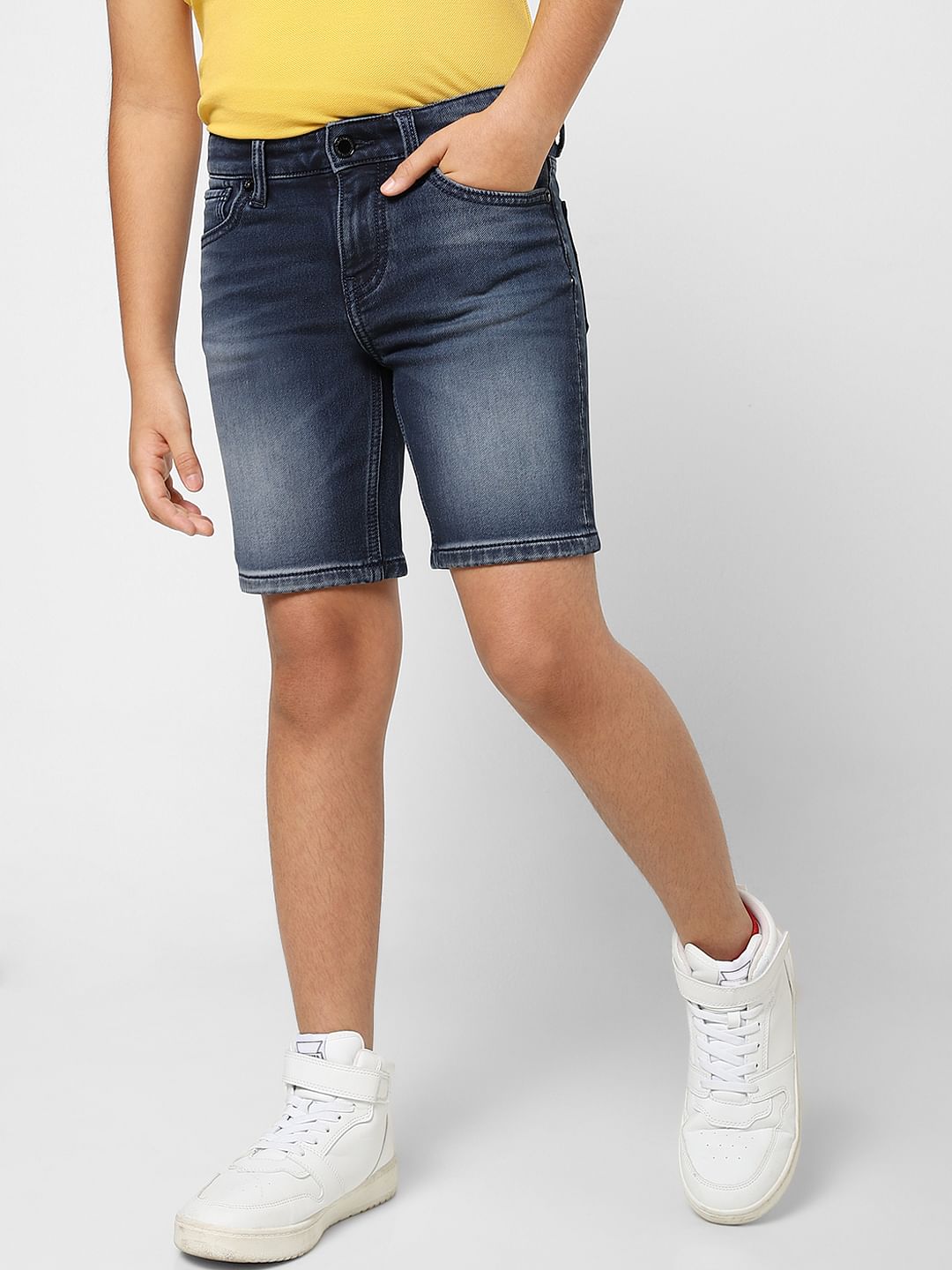Boys Blue Denim Shorts