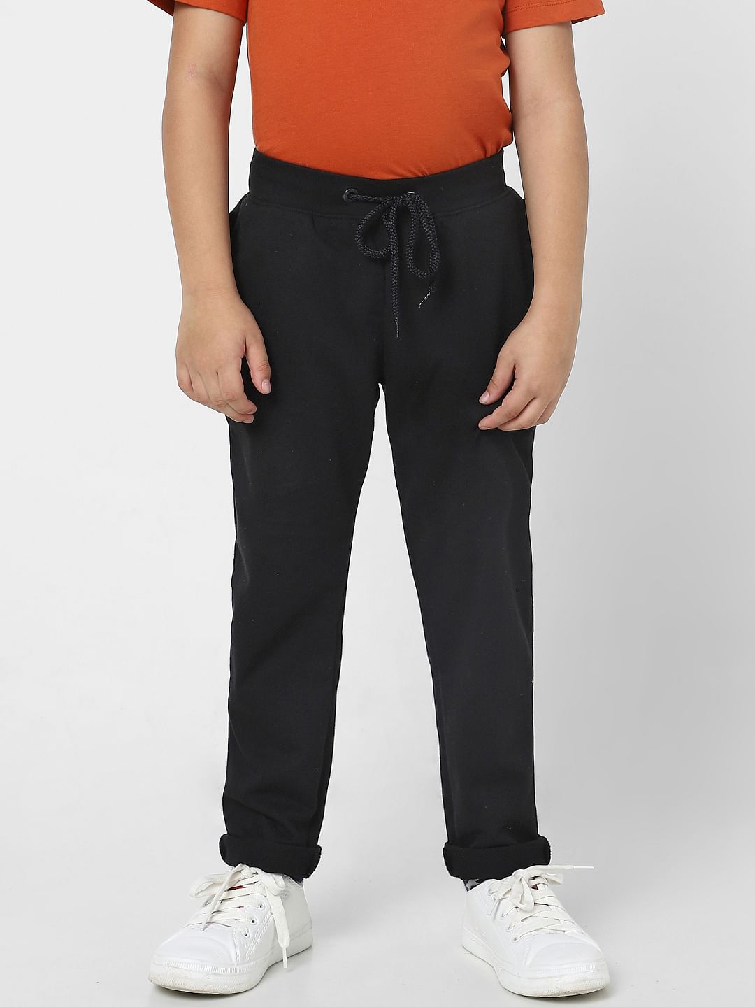 Boys Black Sweatpants