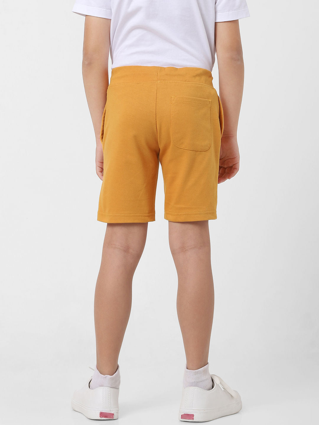 Boys Orange Sweatshorts