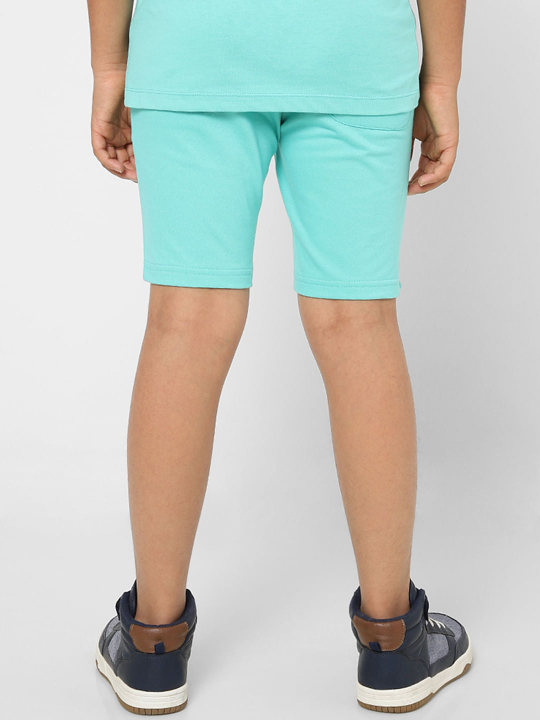 BOYS Blue Low Rise Sweatshorts
