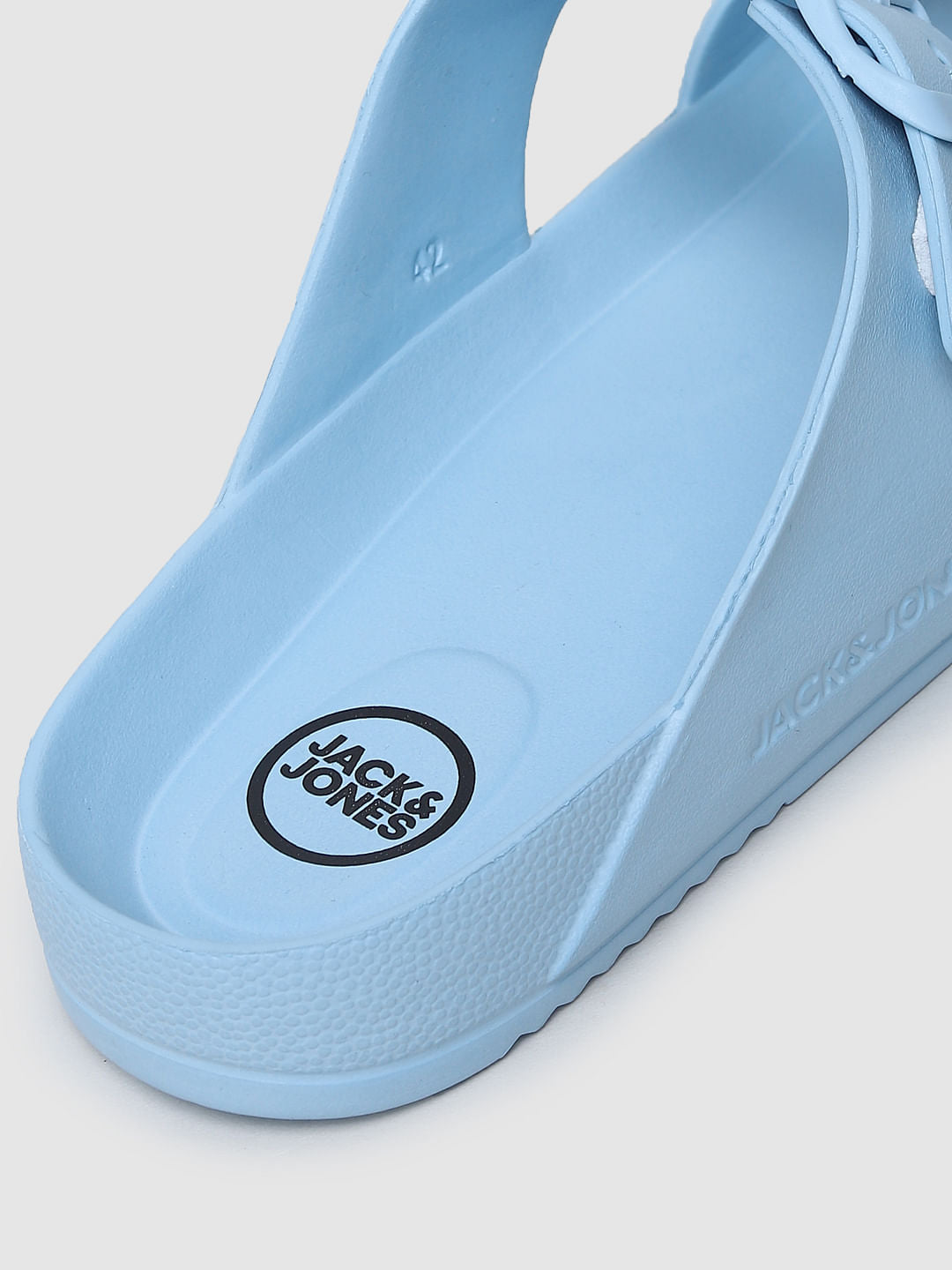 Blue Moulded Sandals