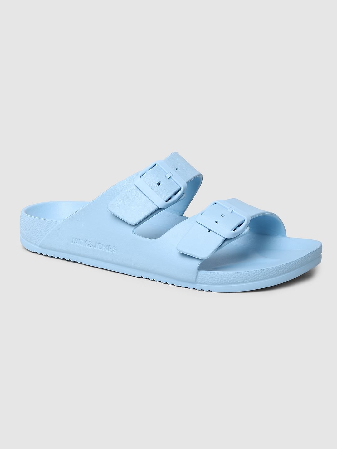 Blue Moulded Sandals