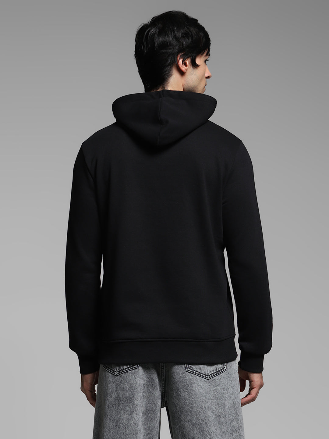 Black Hooded Sweatshirt