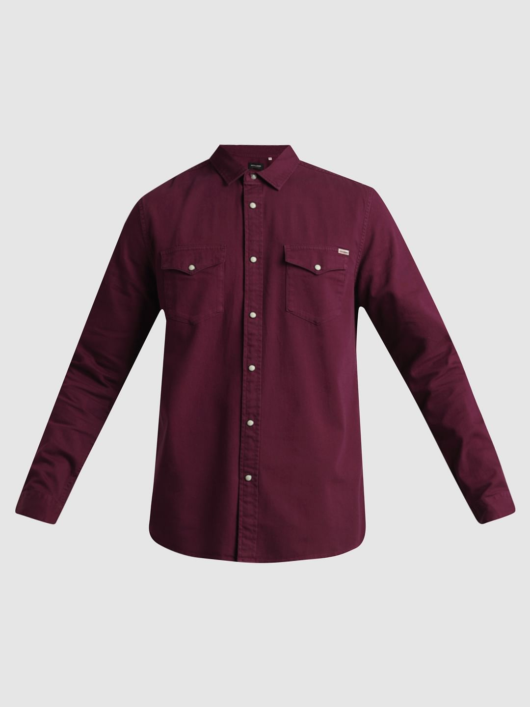 Maroon Full Sleeves Shirt