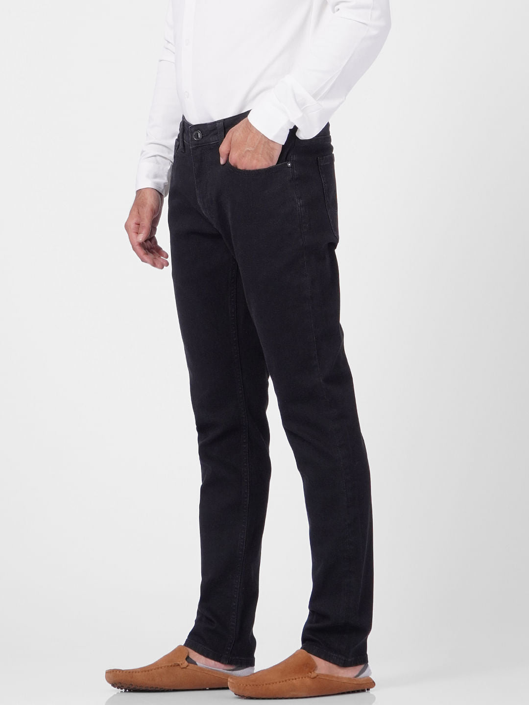 Black Low Rise Ben Skinny Jeans
