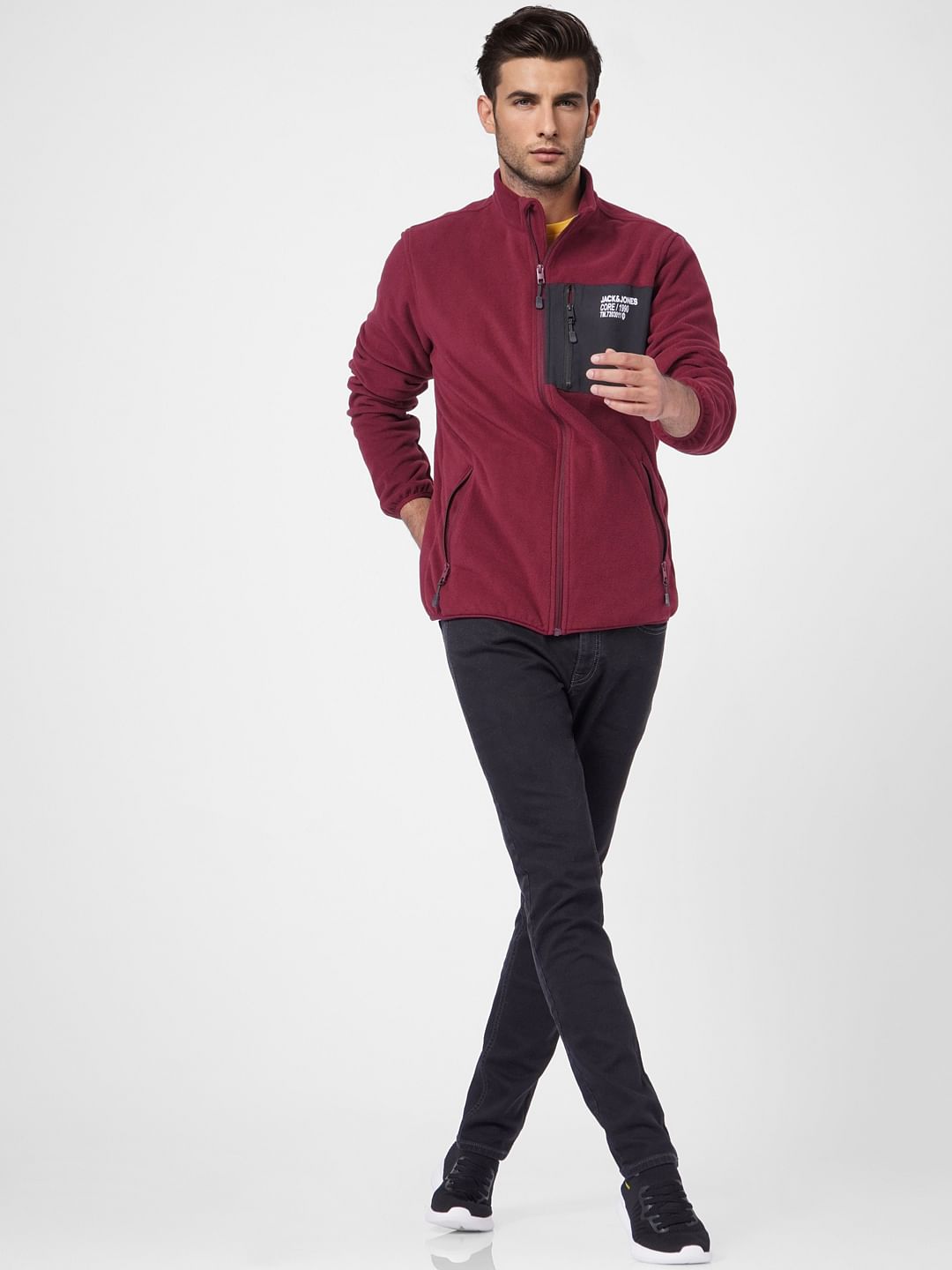 Black Low Rise Washed Ben Skinny Jeans