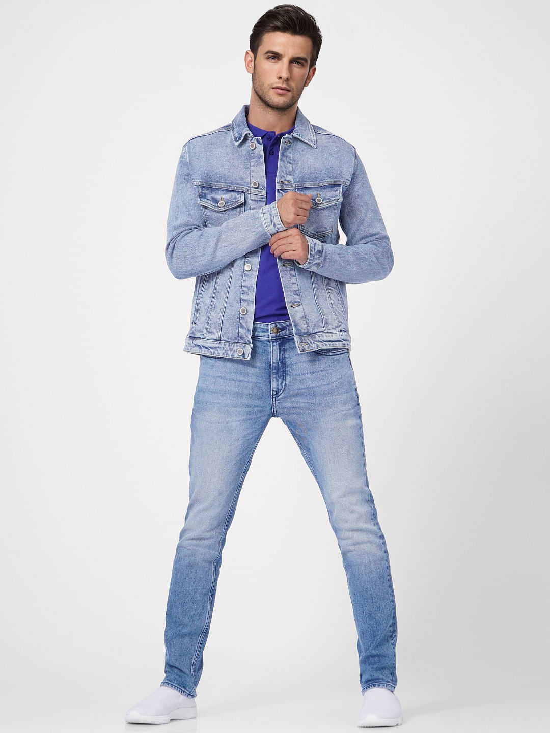 Light Blue Low Rise Ben Skinny Jeans