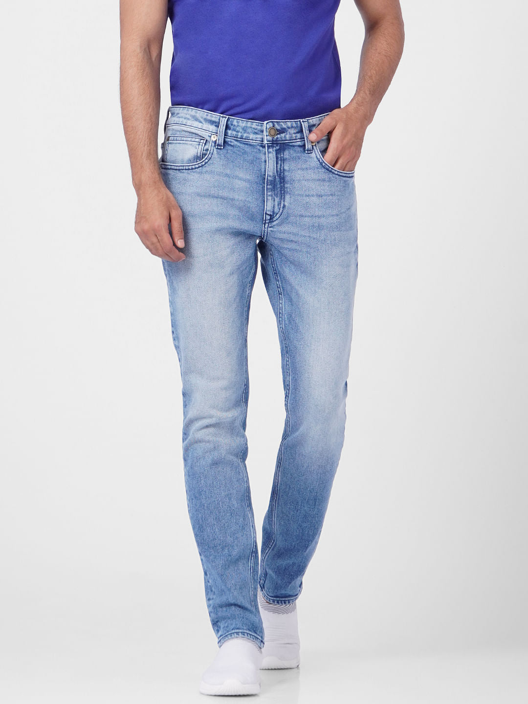 Light Blue Low Rise Ben Skinny Jeans