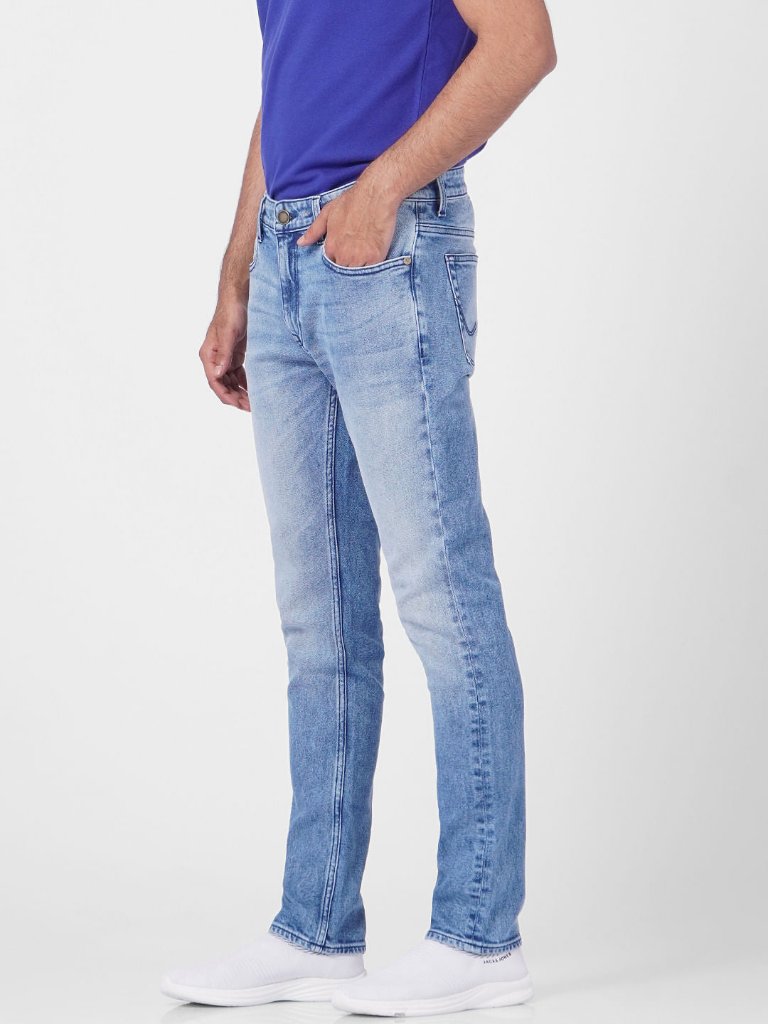 Light Blue Low Rise Ben Skinny Jeans