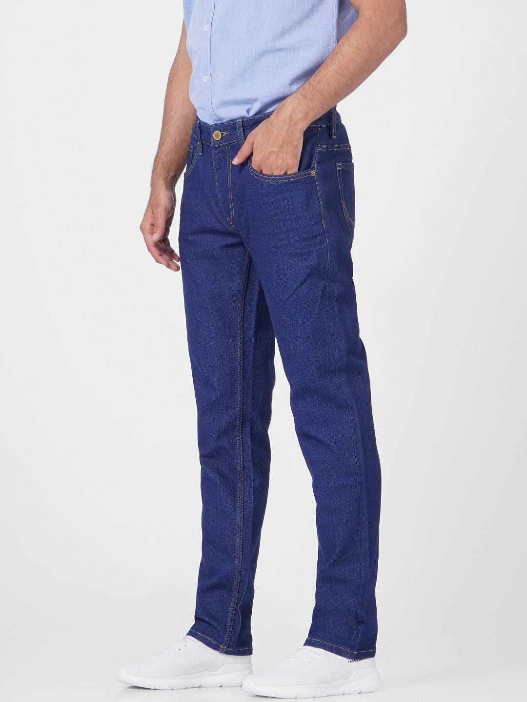 Dark Blue Low Rise Ben Skinny Jeans