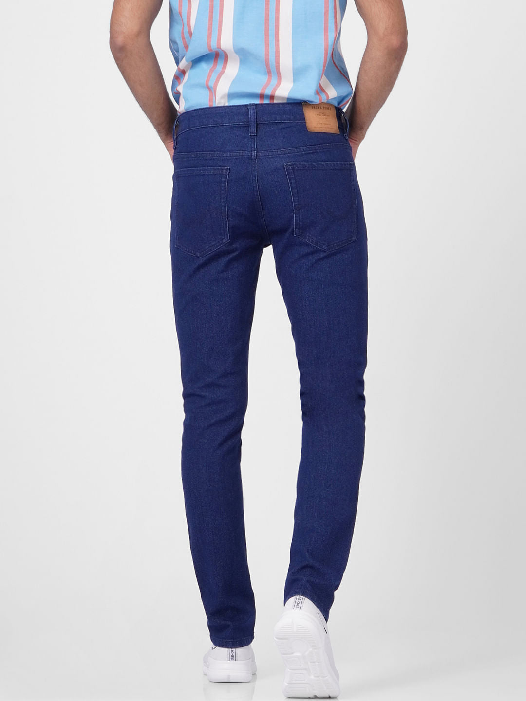 Dark Blue Low Rise Ben Skinny Jeans