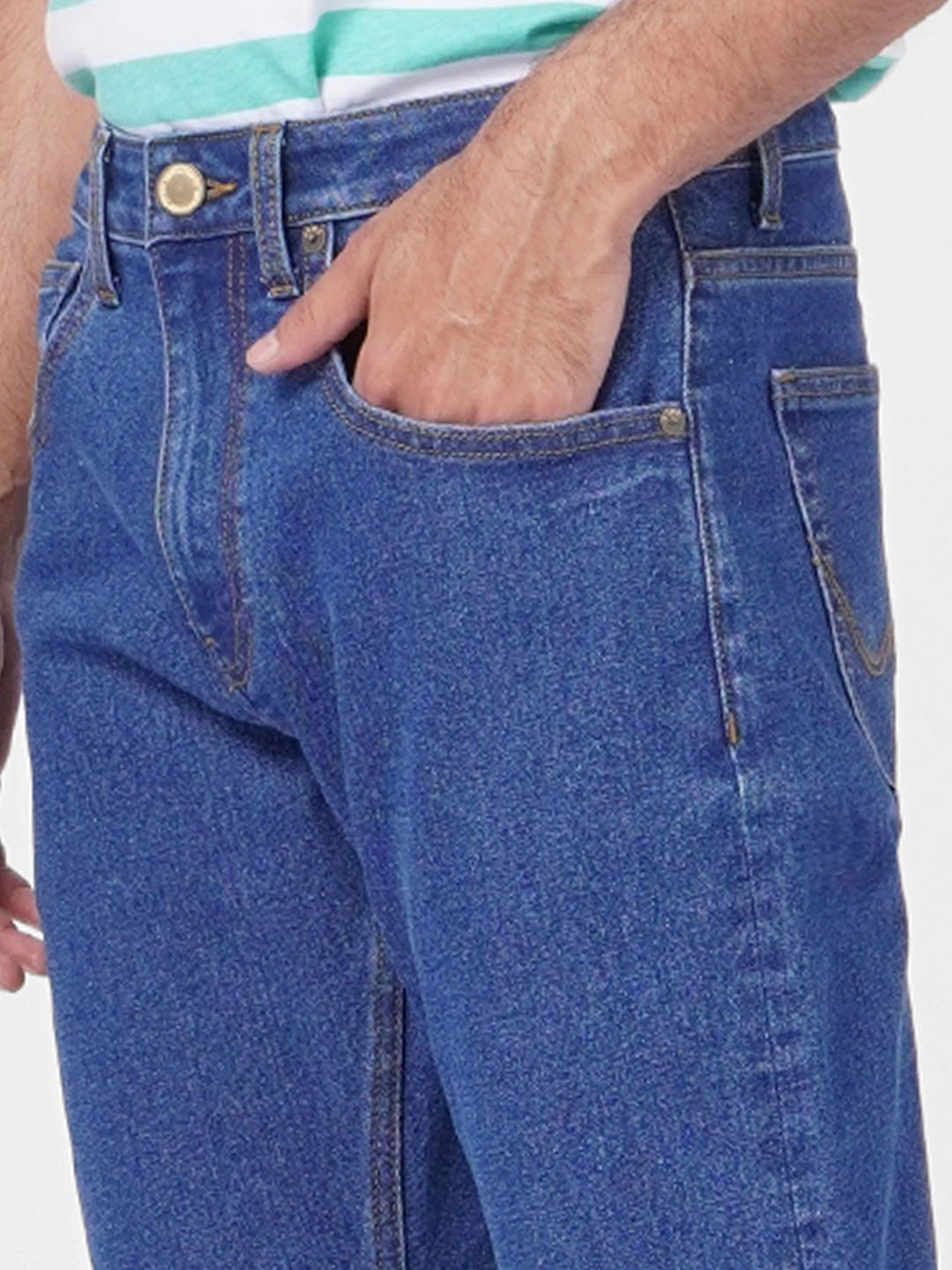 Blue High Rise Ray Bootcut Jeans
