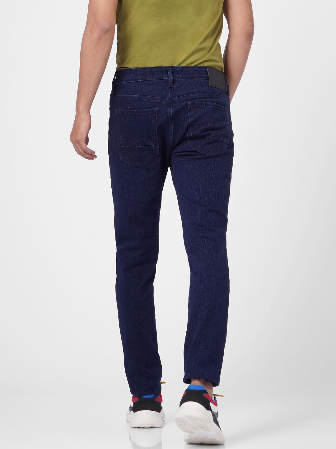 Dark Blue Low Rise Ben Skinny Jeans