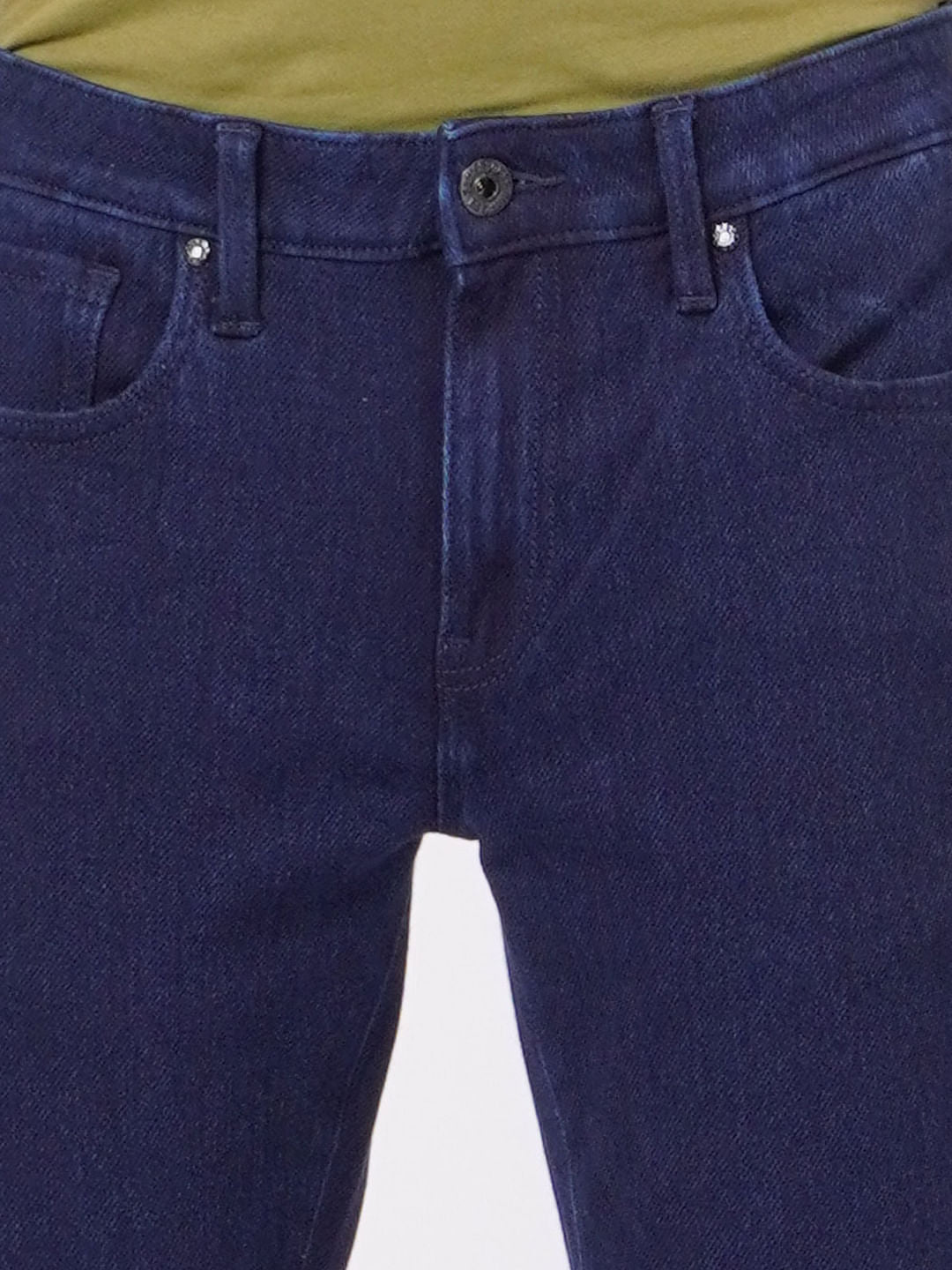 Dark Blue Low Rise Ben Skinny Jeans