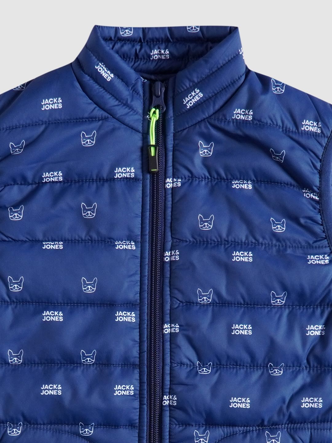 BOYS Blue Sleeveless Puffer Winter Jacket