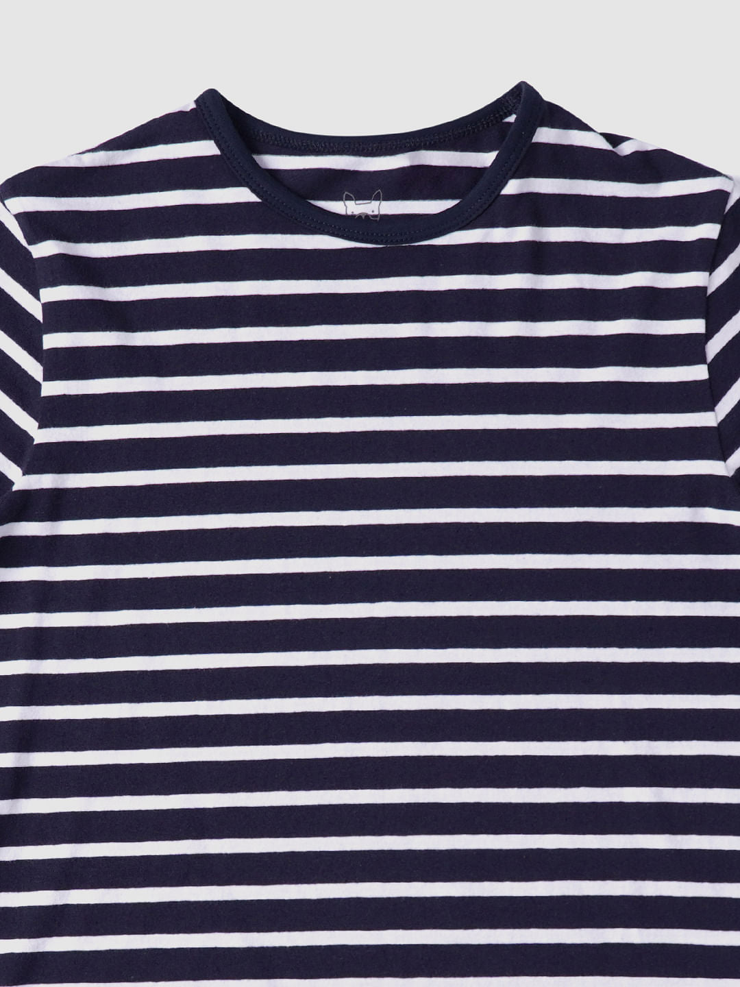 Boys Blue Striped T-shirt & Pyjama Night Suit Set