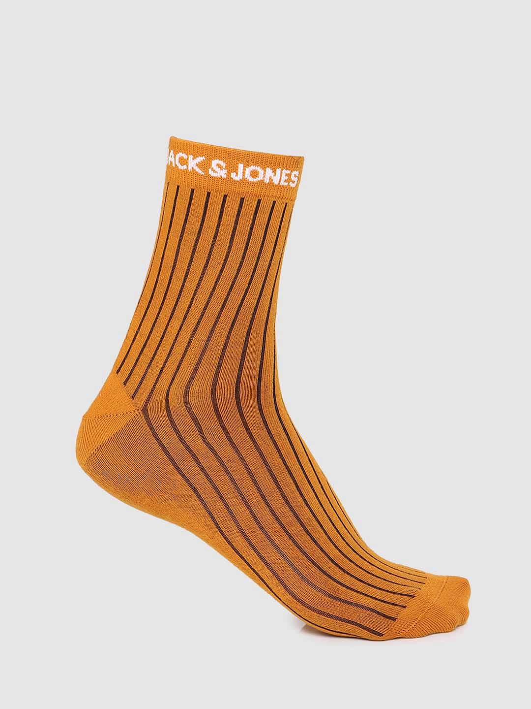 Pack of 3 Stripe Mid Length Socks - Multi-coloured