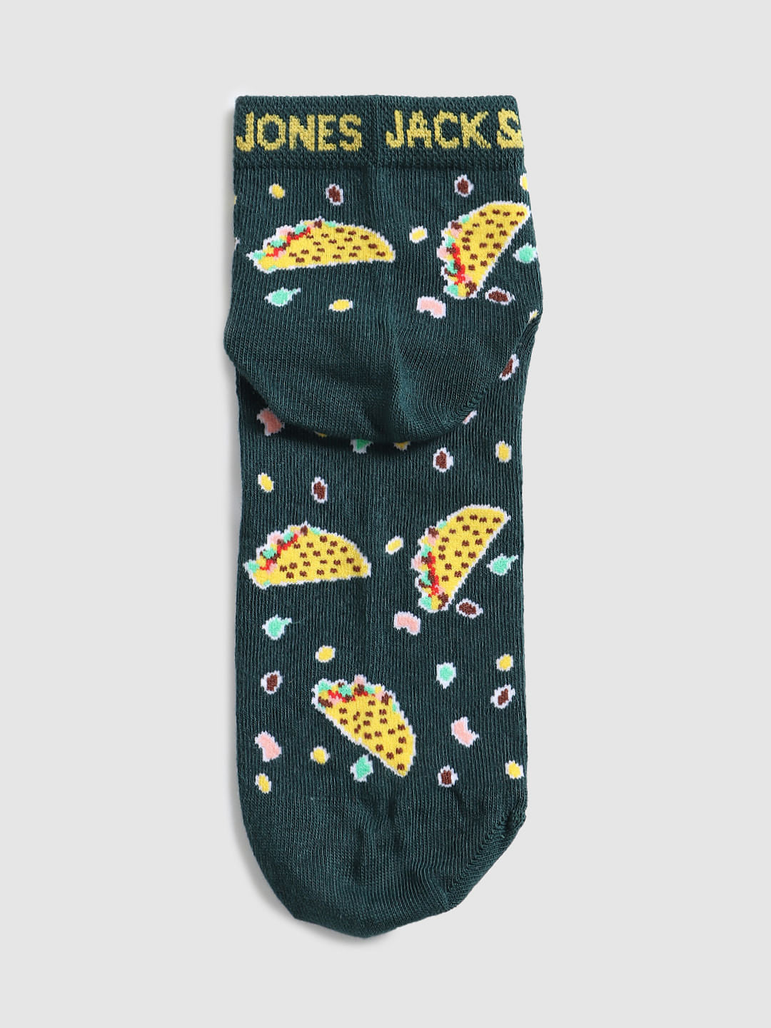 Pack of 2 Graphic Print Ankle Socks - Multi-coloured