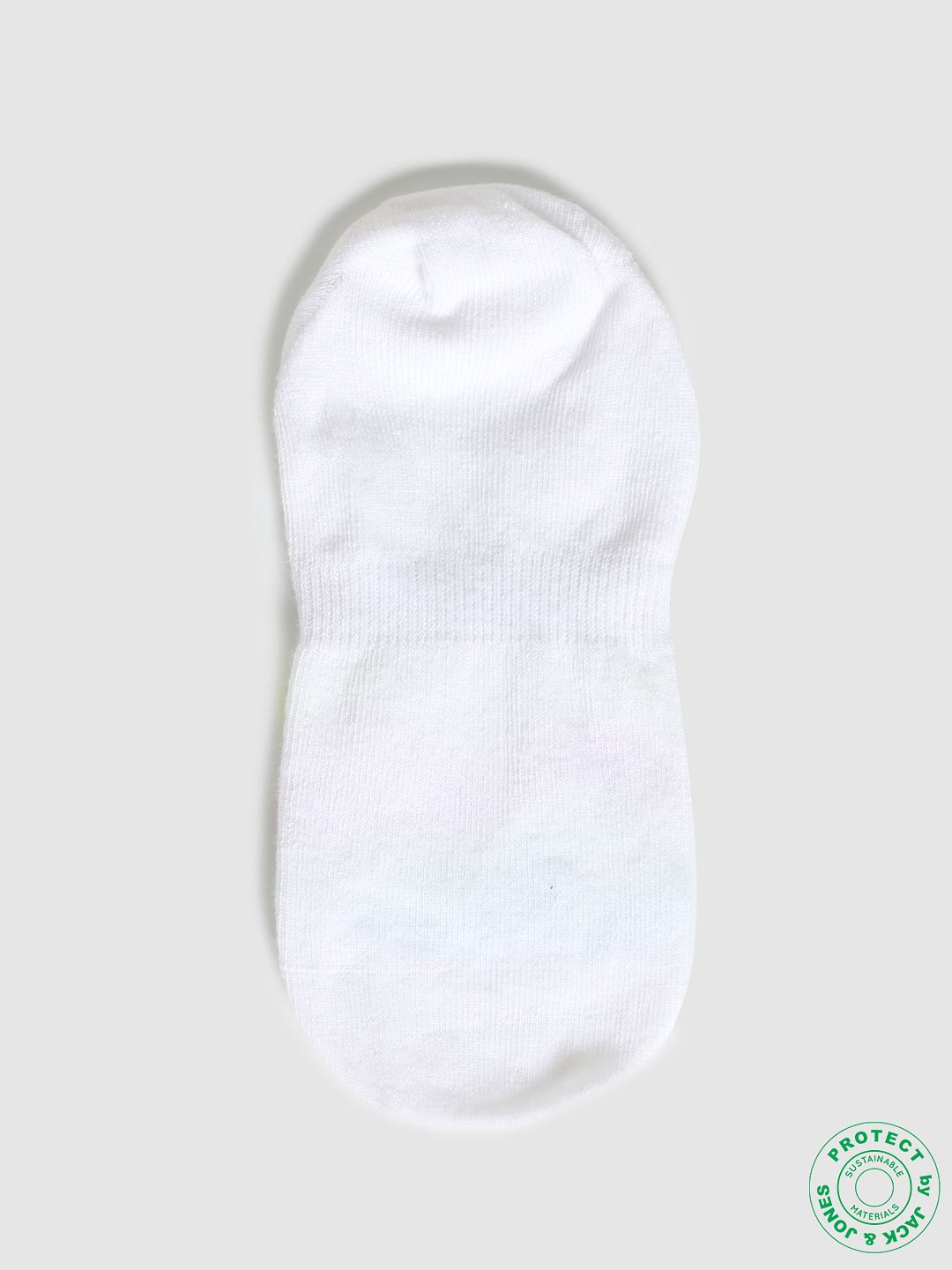 White Printed Footies