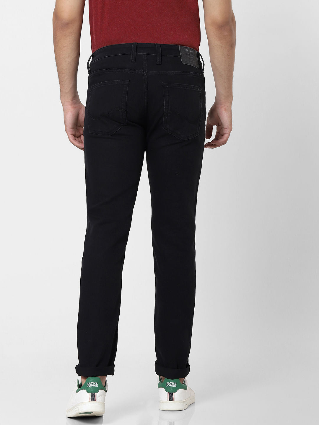 Black Low Rise Ben Skinny Fit Jeans