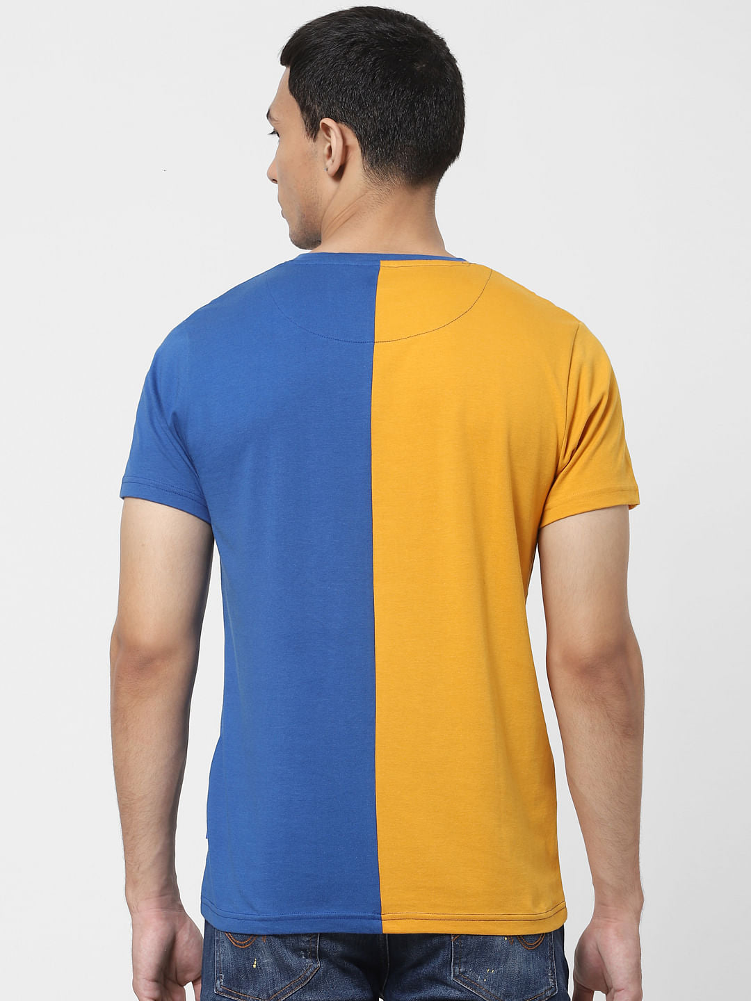 Yellow Graphic Print T-shirt