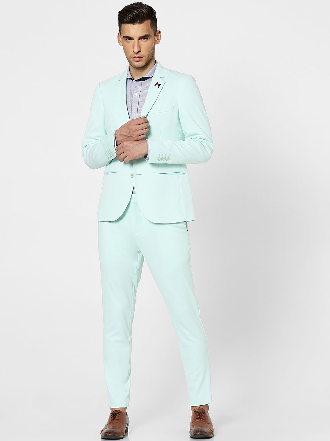 Green Formal Suit Blazer