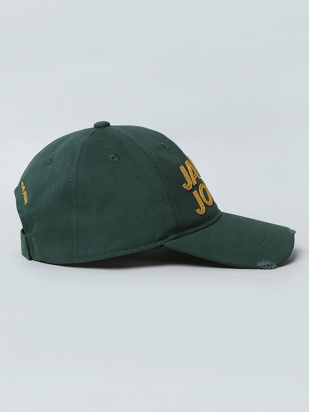 Boys Green Logo Print Baseball Cap