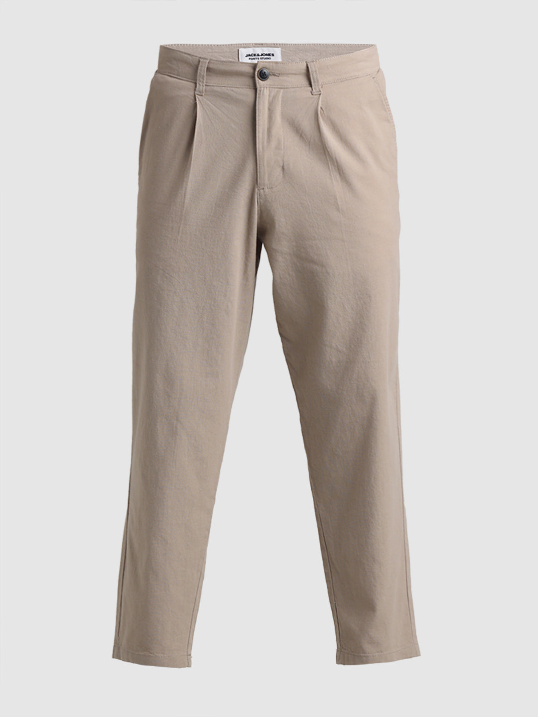 Jack & Jones Khaki Regular fit Stretch Pants