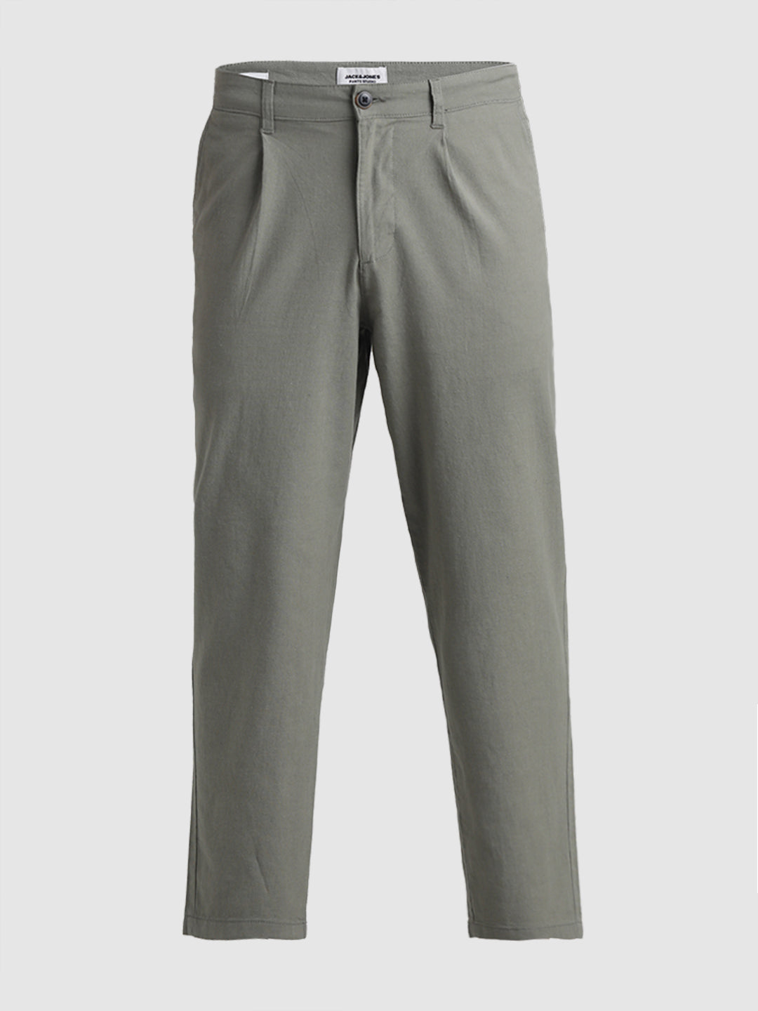 Jack & Jones Green Regular fit Stretch Pants