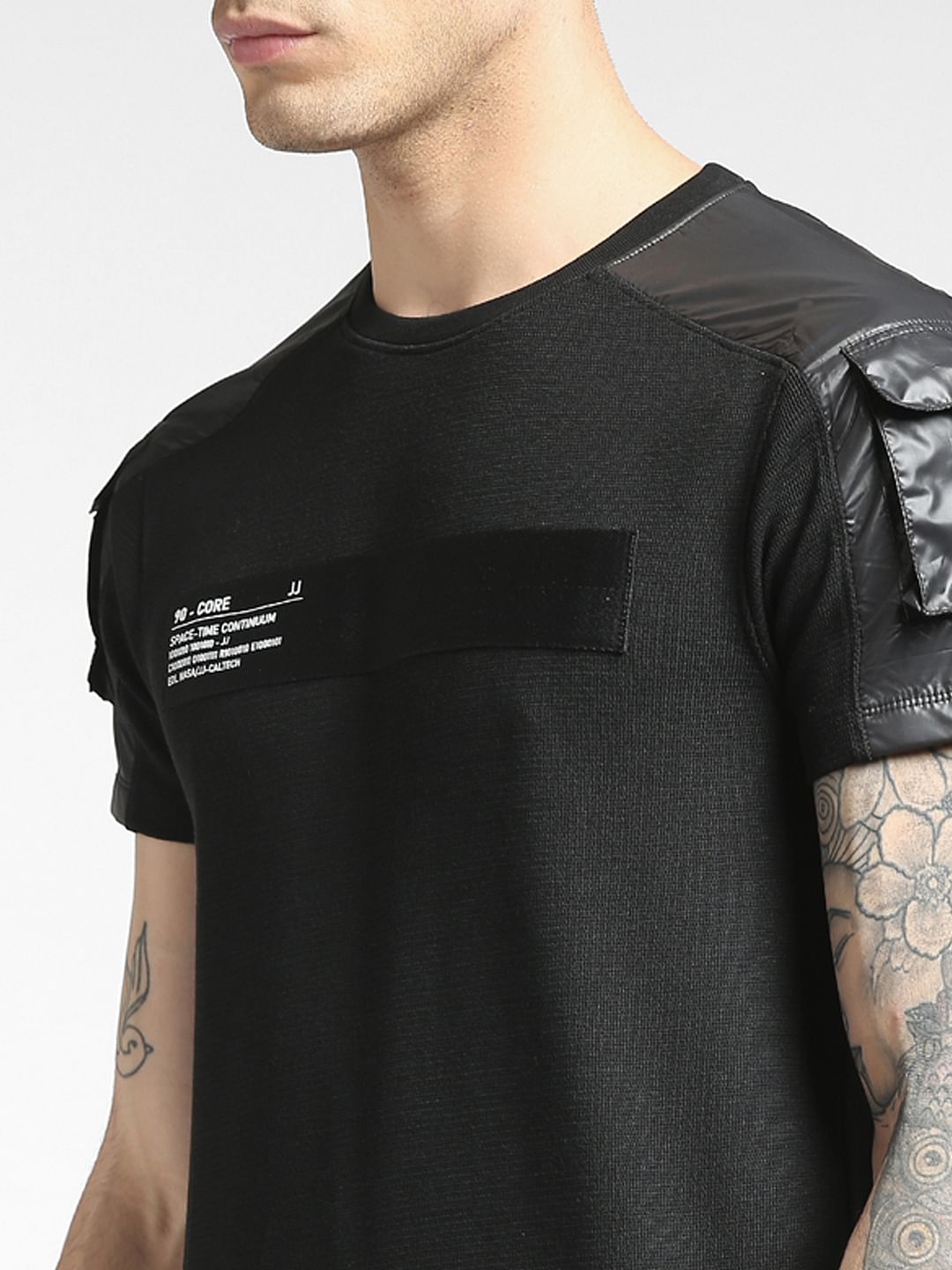 Black Crew Neck T-shirt