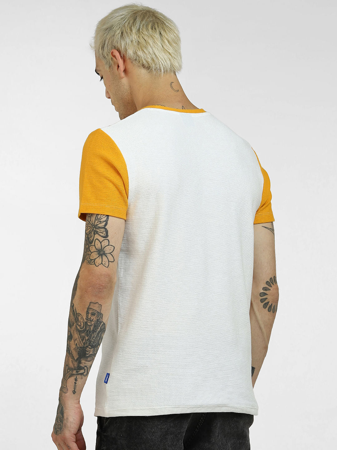 Colourblocked Knit T-shirt