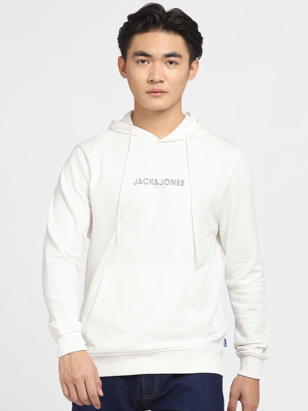 White Hooded Sweatshirt