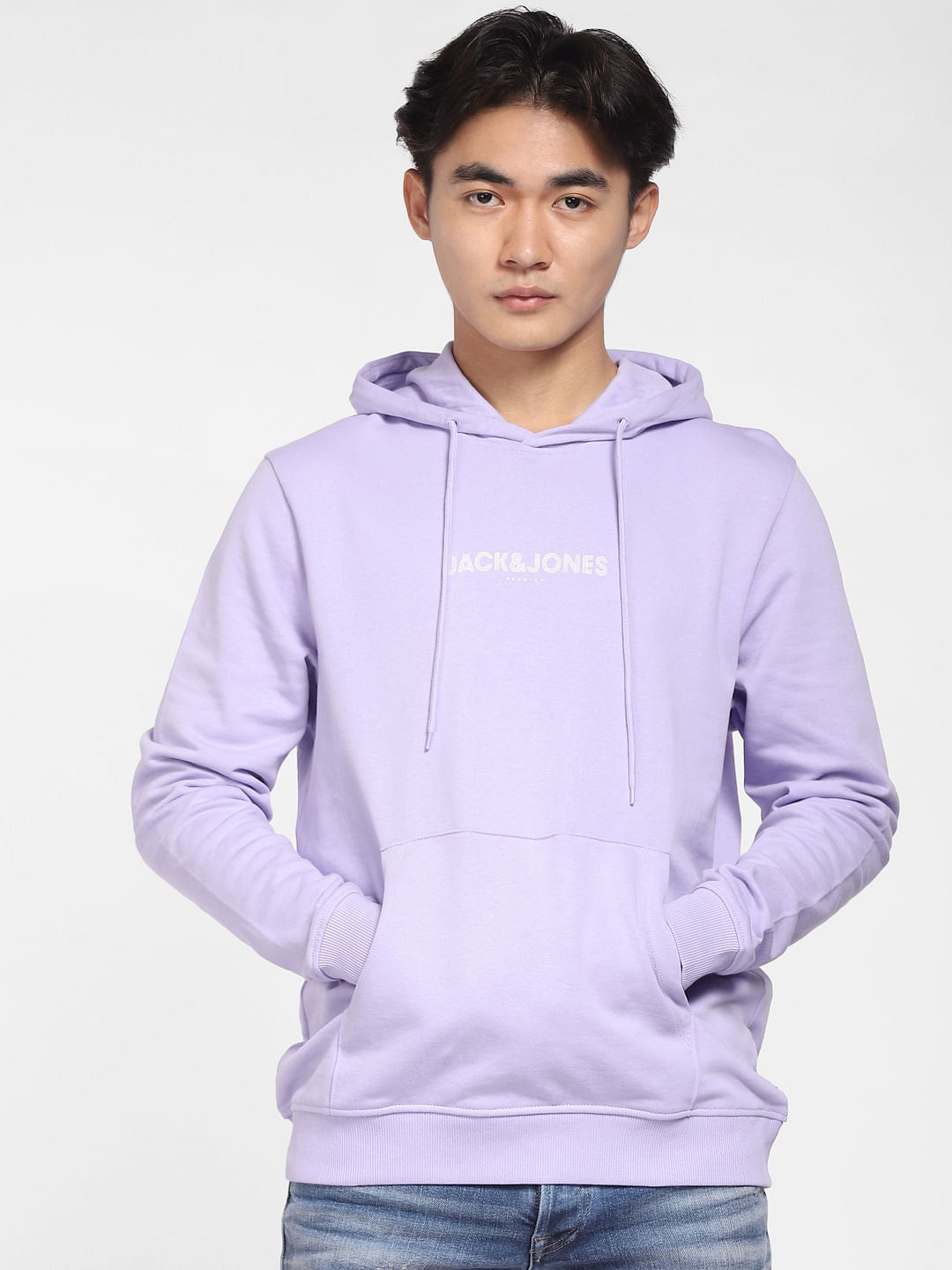 Purple Hooded Sweatshirt