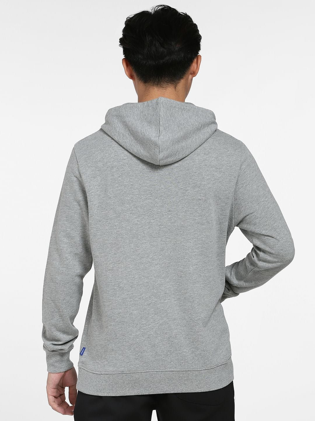 Grey Hooded Sweatshirt