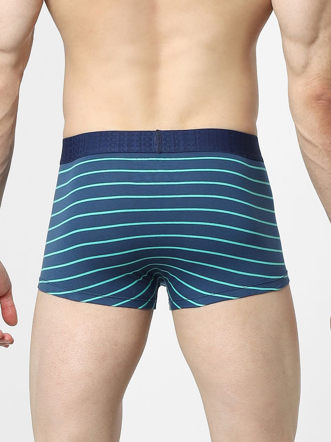 Blue Striped Trunks