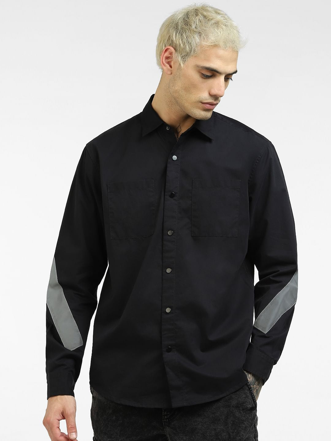 Black Full Sleeves Shirt