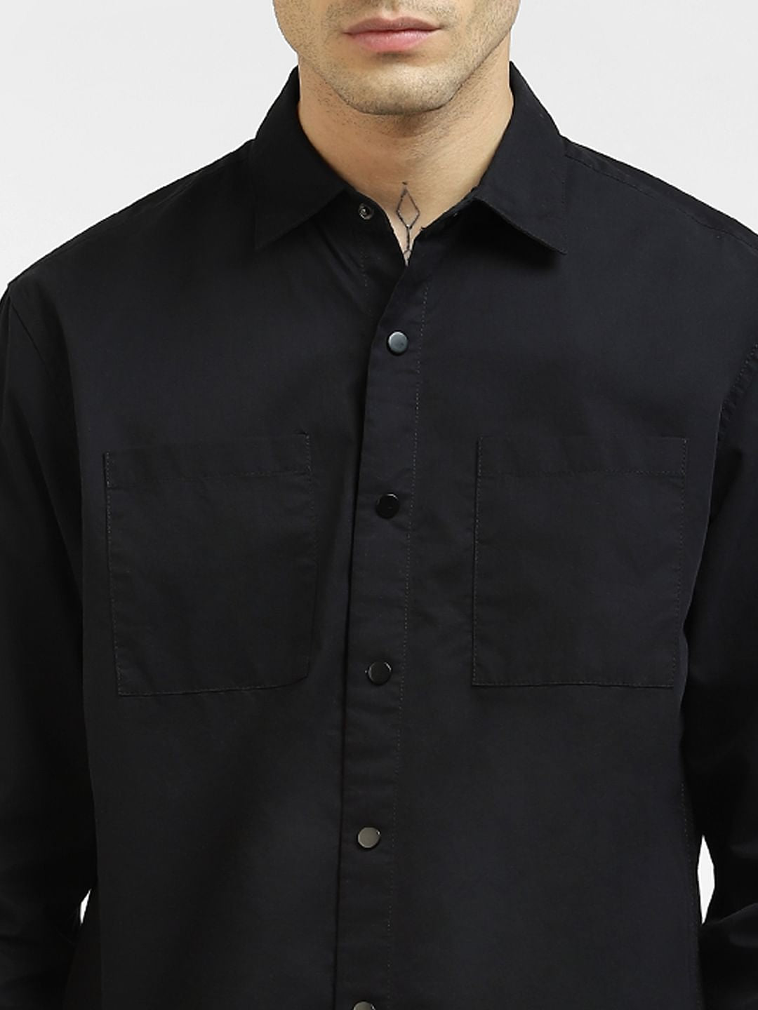 Black Full Sleeves Shirt