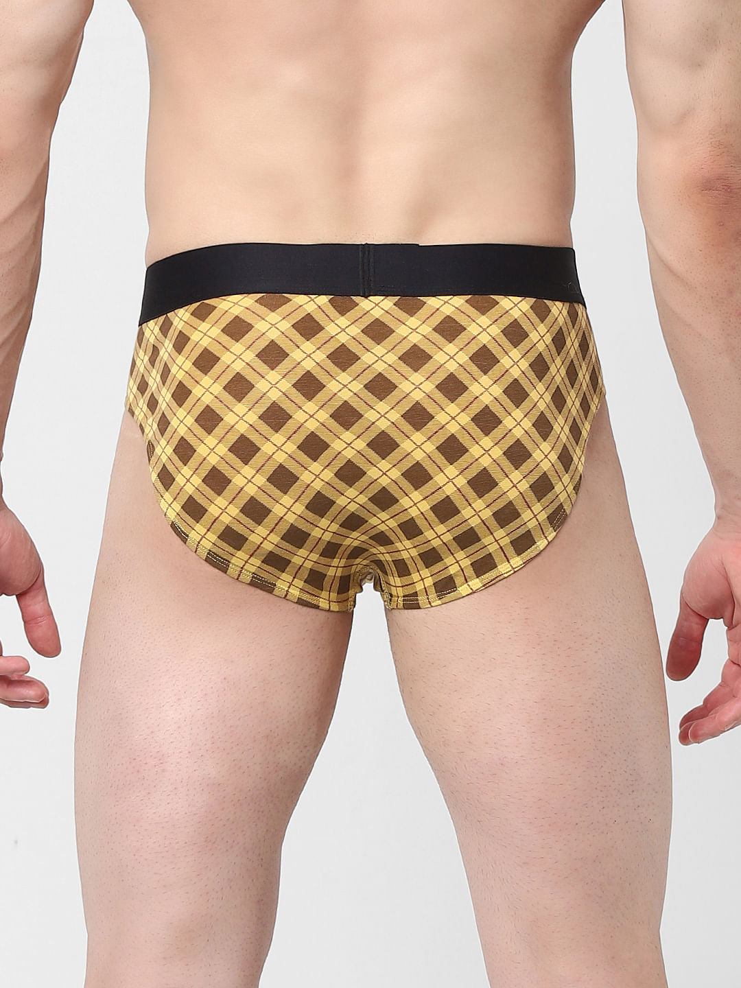 Yellow Check Briefs