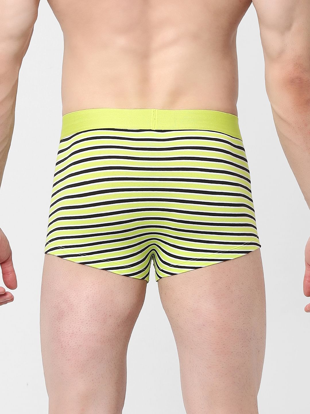Green Striped Trunks
