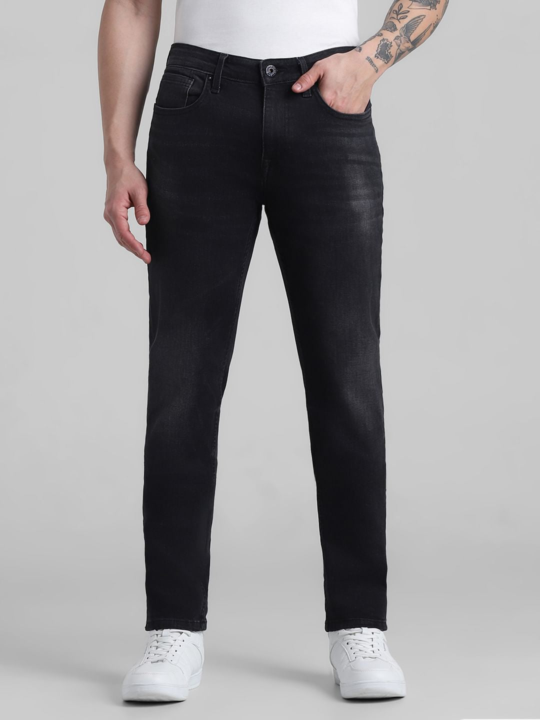 Black Glenn Slim Fit Jeans